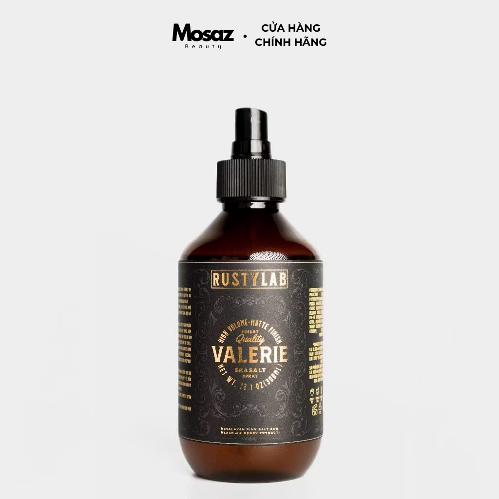 Xịt dưỡng tạo phồng và bảo vệ tóc tóc Rusty Lab Valerie 150ml & 300ml