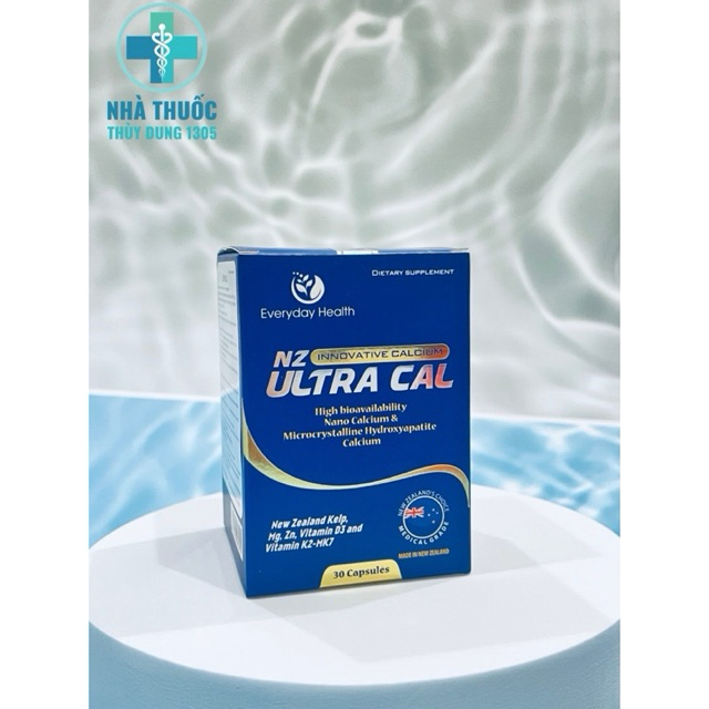 [CHÍNH HÃNG] Viên Canxi NANO NZ-ULTRA CAL