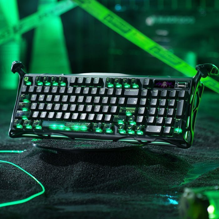Bàn phím GravaStar Mercury K98 Pro (Phantom Black) - BH 12 Tháng HACOM PC