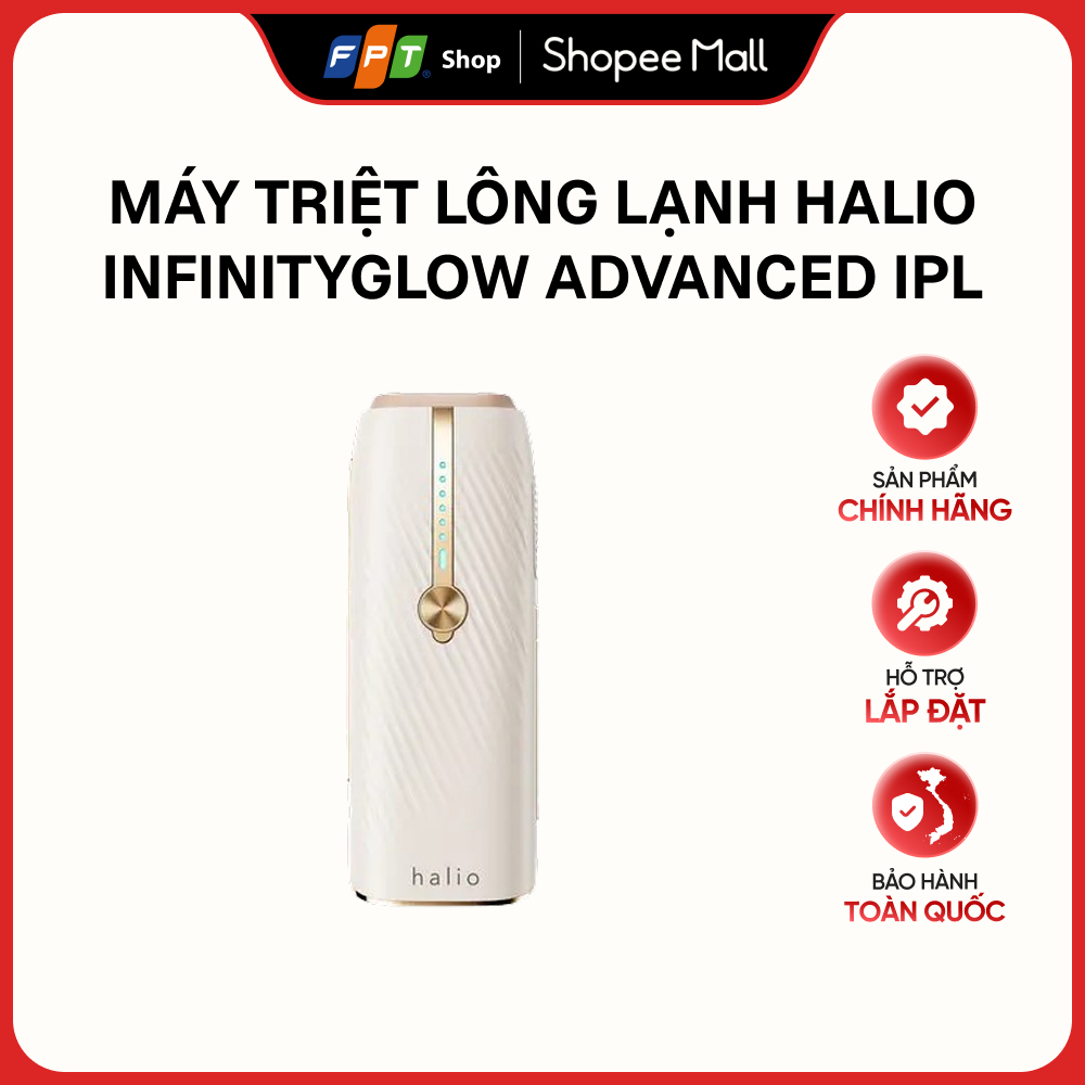 Máy triệt lông lạnh Halio InfinityGlow Advanced IPL