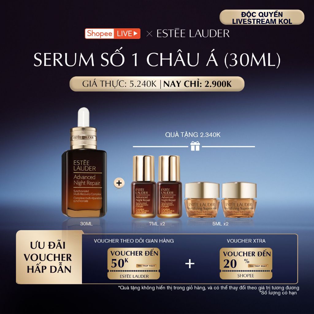 [Ưu Đãi Livestream] Tinh chất (Serum) phục hồi chống lão hóa Estee Lauder Advanced Night Repair Mult