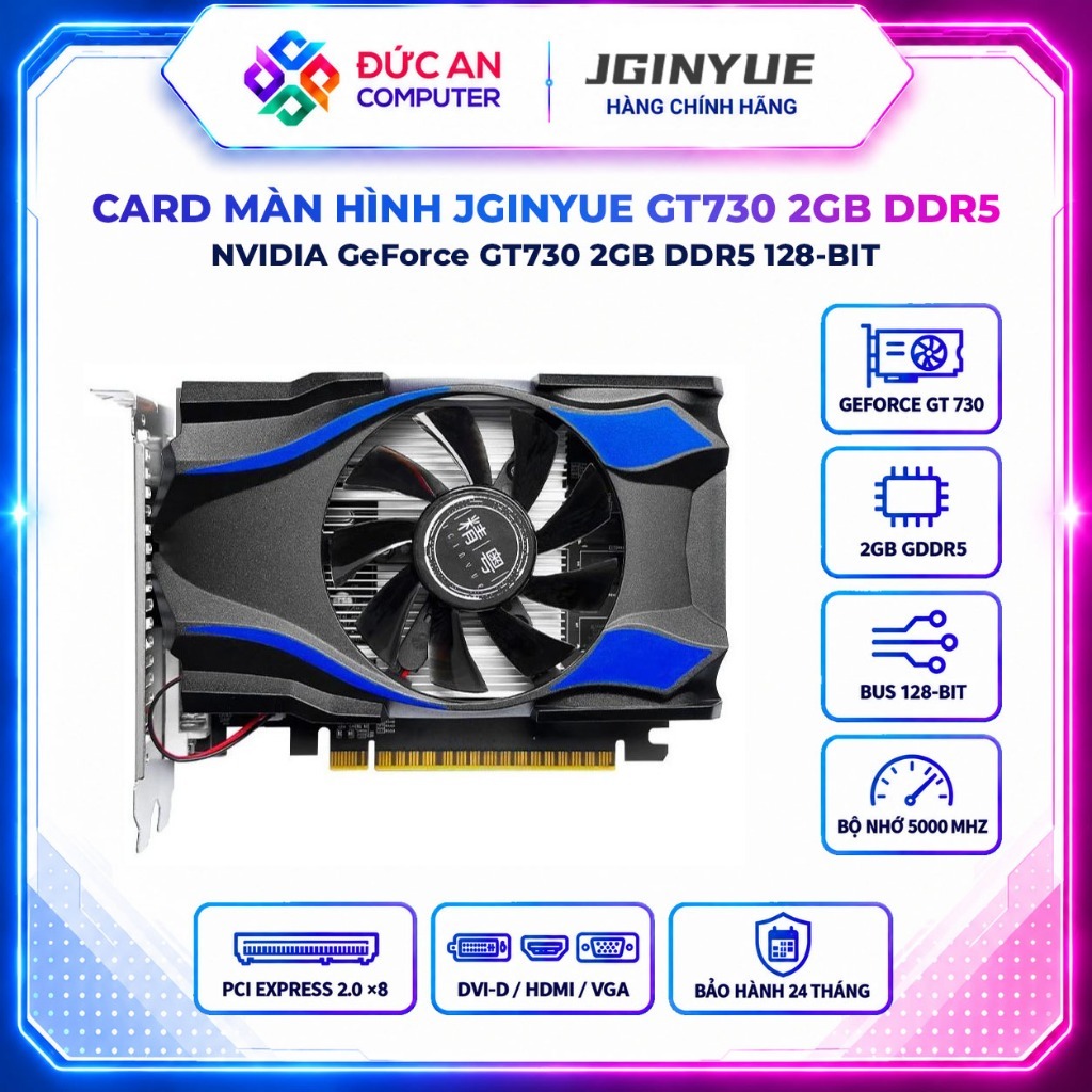 Card Màn Hình JGINYUE GT730 2GB DDR5