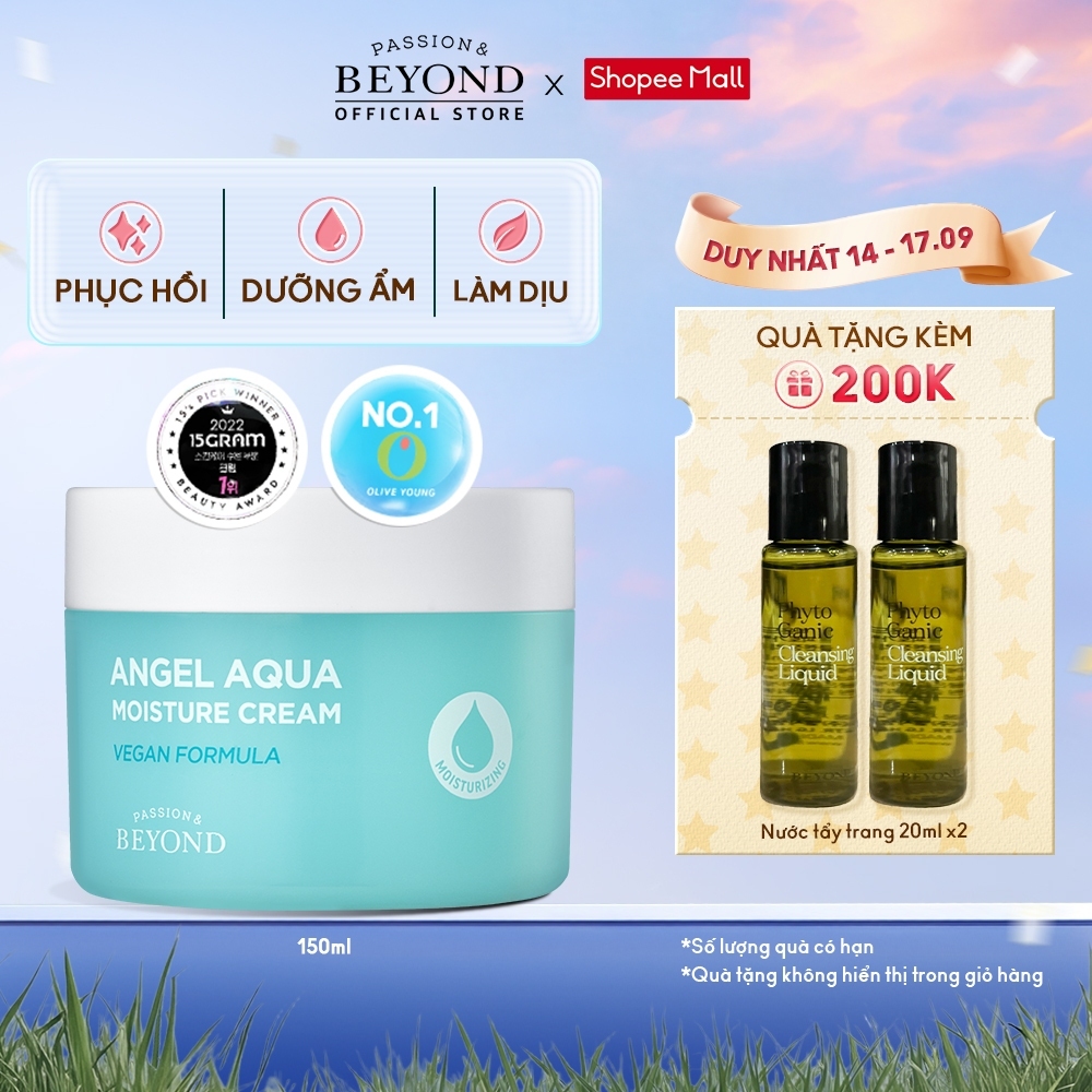 [Beyond Official] Kem dưỡng ẩm Tinh Linh Nước làm dịu Beyond Angel Aqua Moisture Cream