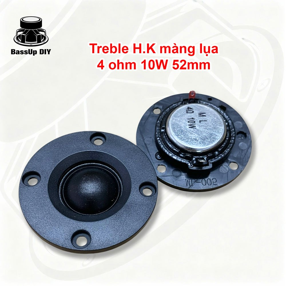 Loa treble lụa HK từ neo 2 Inch 4ohm 10W 20W cho tiếng treble sáng mịn DIY loa
