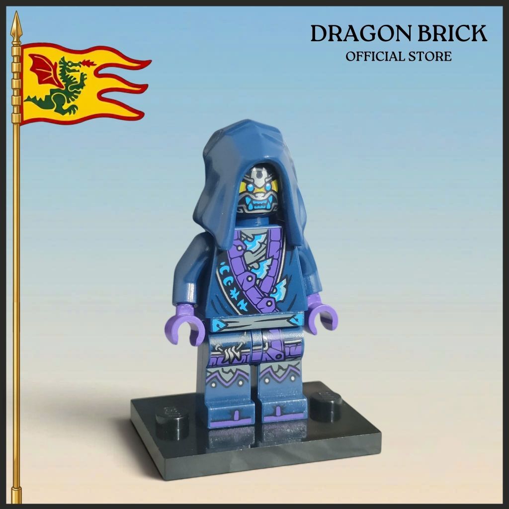 [Ninjago] Đồ chơi lắp ráp Đan Mạch - Mô hình nhân vật Ninjago Wolf Mask Guard, Rising Dragon Strike 