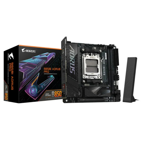 Mainboard Gigabyte B850I AORUS PRO ( Chipset AMD B850, Socket AM5, DDR5 128GB, Mini-ITX)- Bảo Hành 3