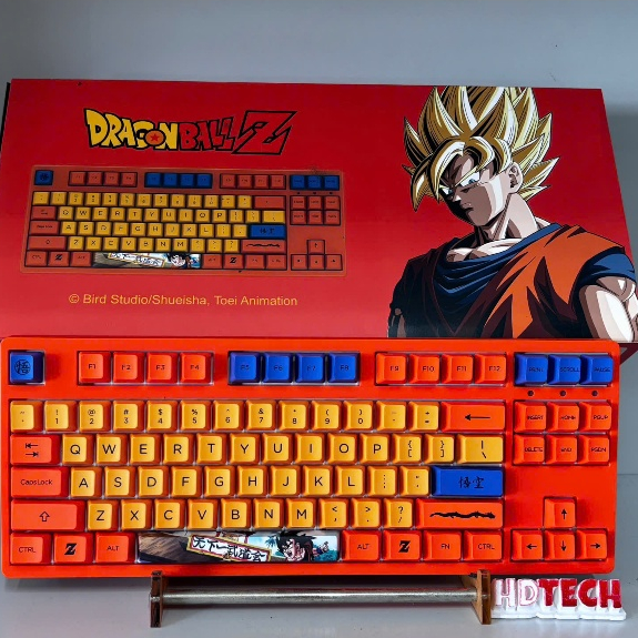 Bàn Phím Cơ AKKO 3087 RF Dragon Ball Chính Hãng – Thiết Kế Cá Tính, Đậm Chất Anime, TKL Gaming