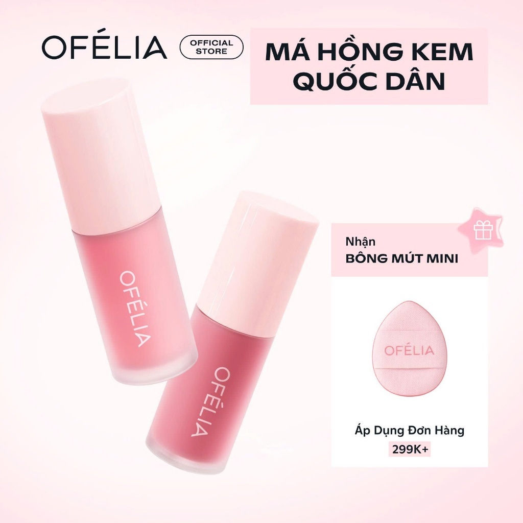 [KOL x OFÉLIA] Má Hồng Kem OFÉLIA Lolli Liquid Blush (4.6g)