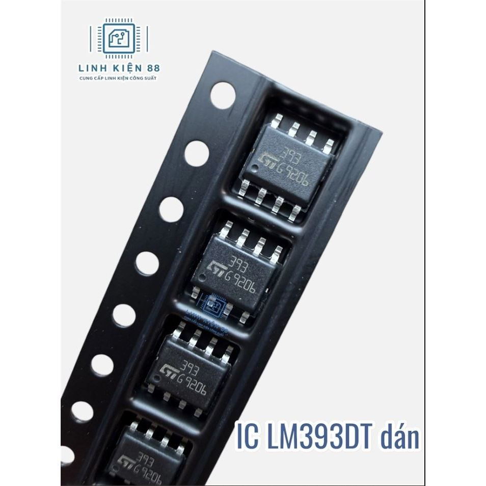5 hoặc 10 con Opam LM393 393 dán Sop-8 mới ST