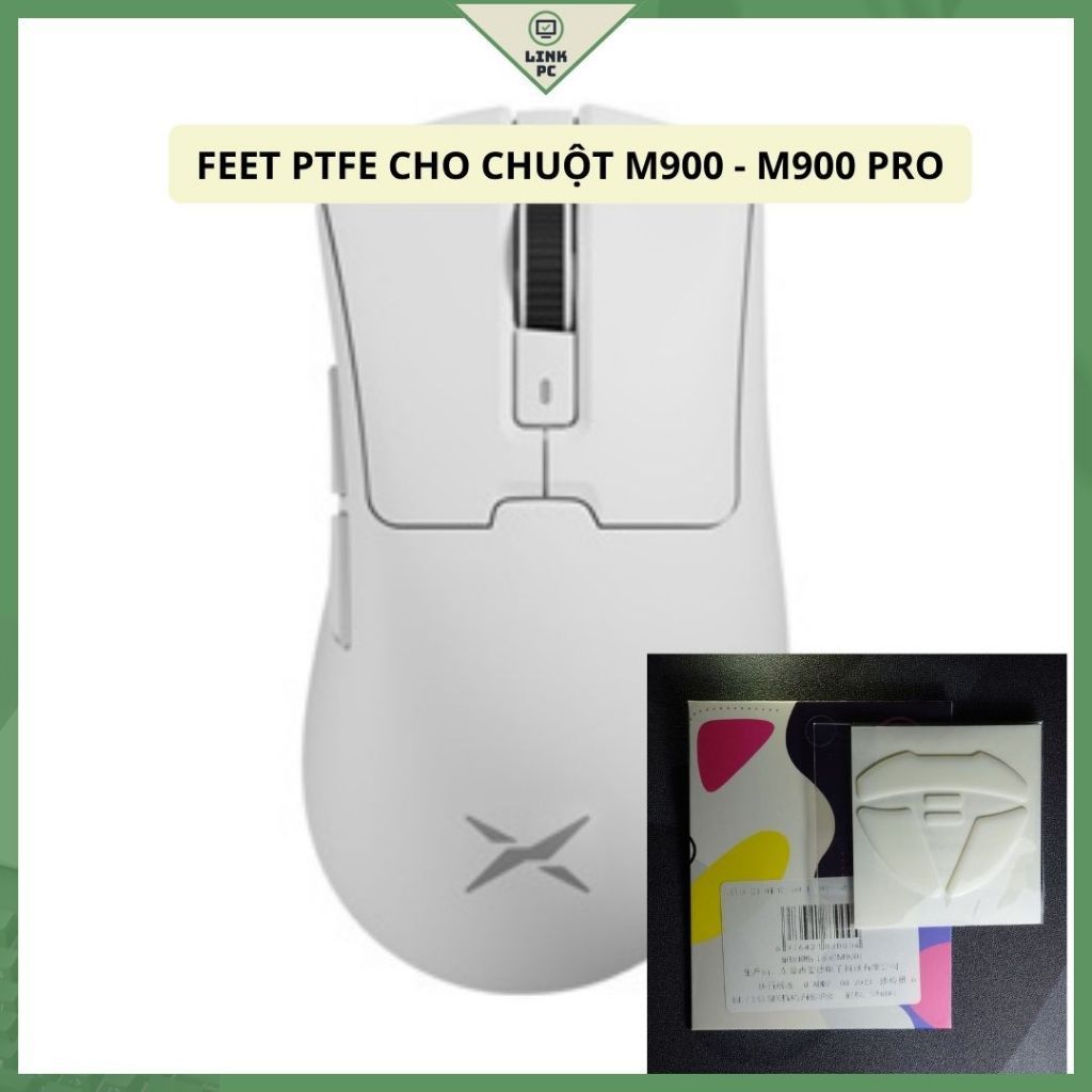 Tấm feet chuột PTFE Cho Chuột  Delux M900 - M900 Pro - Feet Speed
