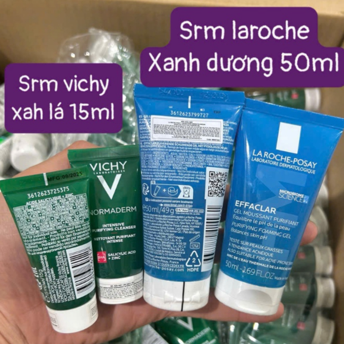 Sữa Rửa Mặt La Roche Posay Dạng Gel Giảm Mụn, Kiềm Dầu Effaclar Gel