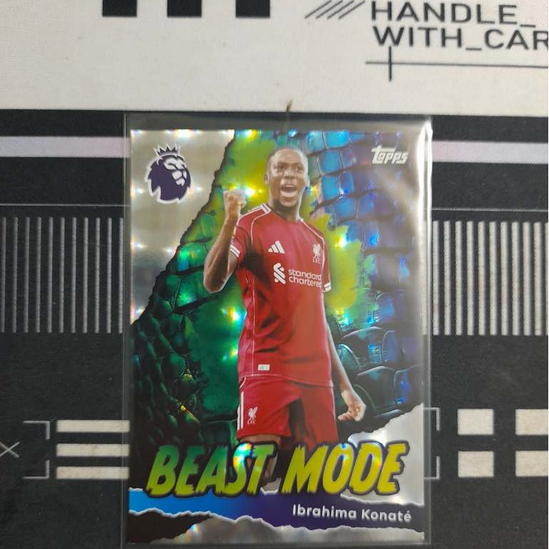 [Thẻ bóng đá] Ibrahima Konate - Liverpool - Insert - Topps EPL 2025