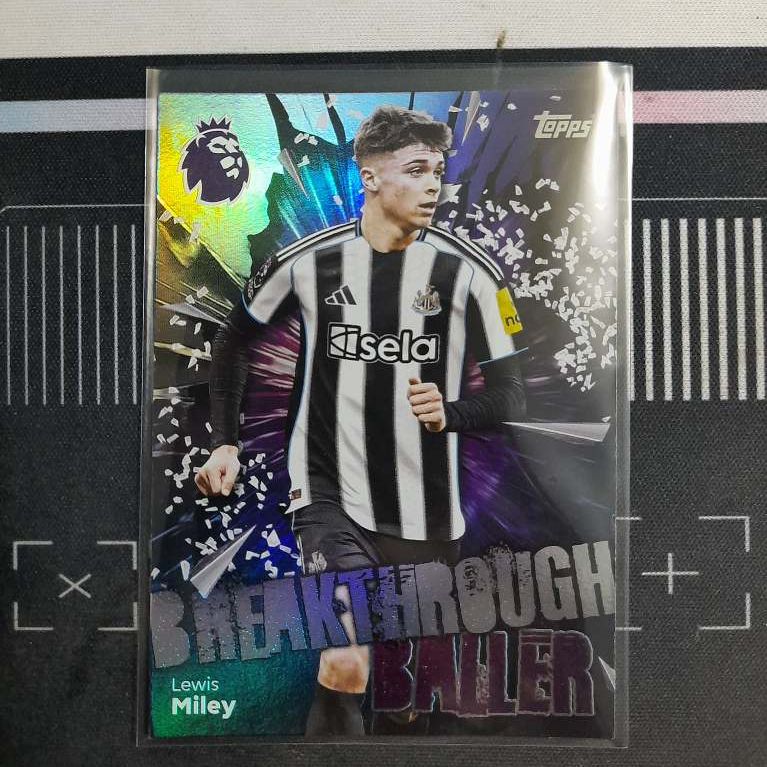 [Thẻ bóng đá] Lewis Miley - Newcastle - Insert - Topps EPL 2025