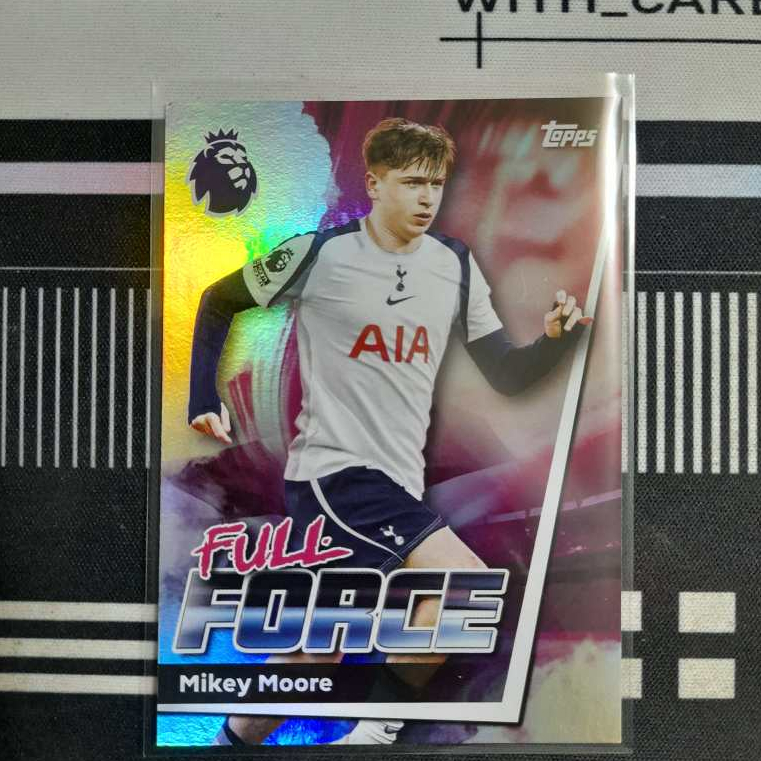 [Thẻ bóng đá] Mikey Moore - Tottenham - Insert - Topps EPL 2025