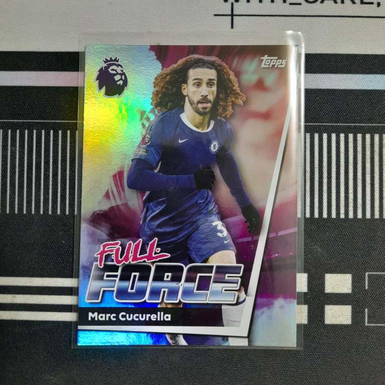 [Thẻ bóng đá] Marc Cucurella - Chelsea - Insert - Topps EPL 2025