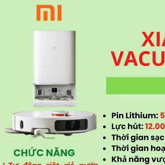 Xiaomi Mijia M40 - Robot hút bụi lau sàn thông minh (bản nội địa B1)