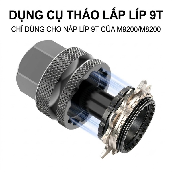 Vam tháo líp thả Shimano M8200/M9200 chuyên dụng Lebycle mã T0507 cho xe đạp