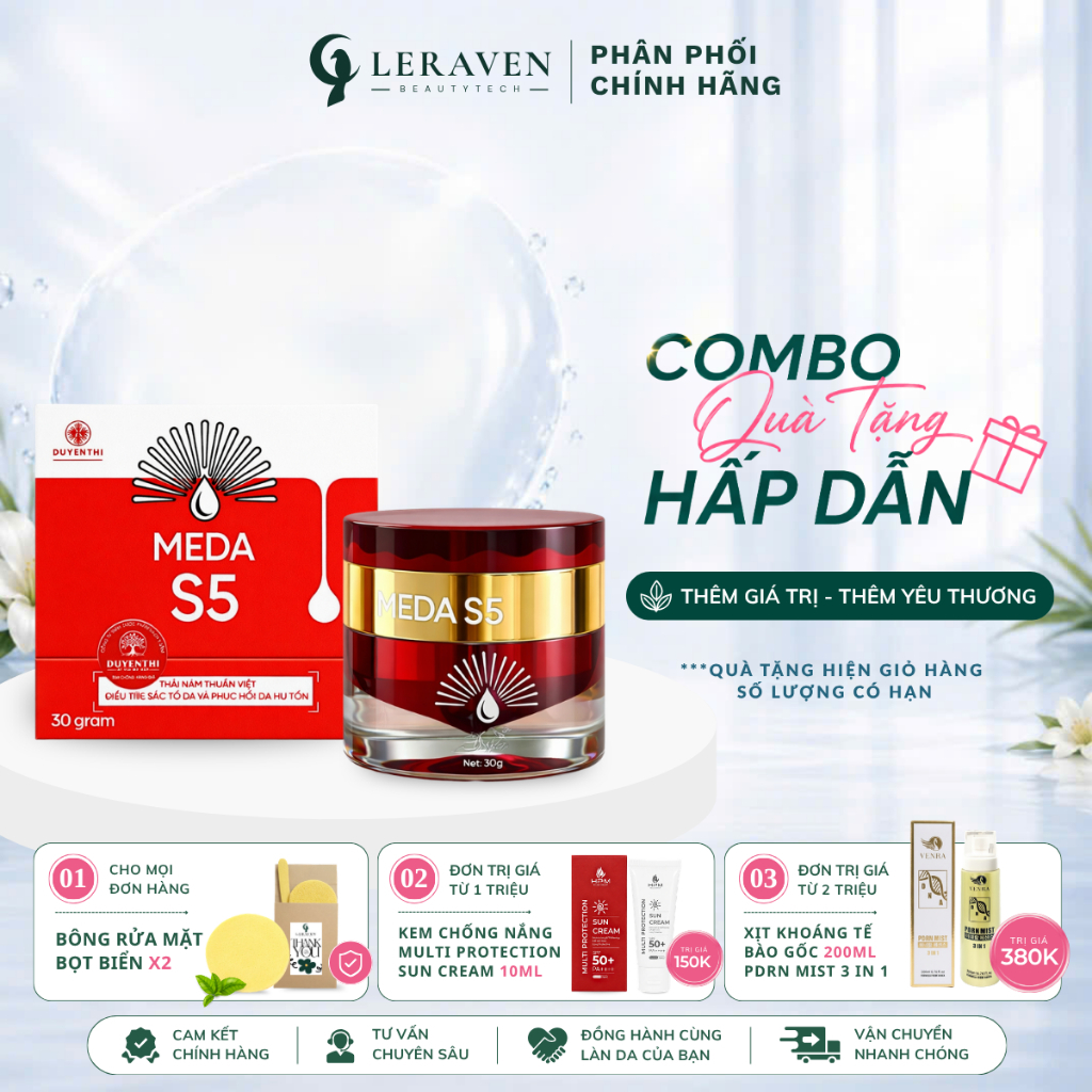 Kem cao nám Meda S5 Duyên Thị 30ml