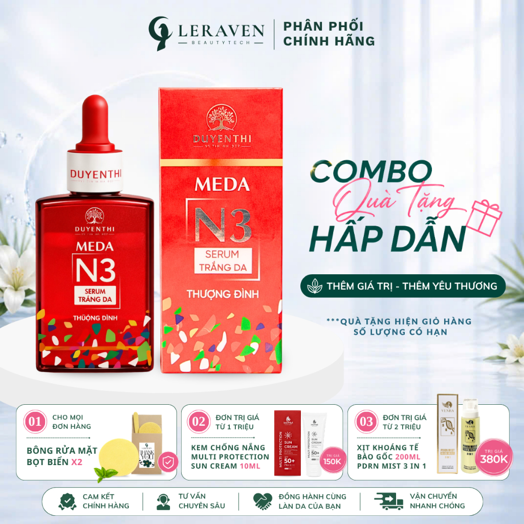 Serum trắng da Thượng Đình MeDa N3 Duyên Thị 50ml