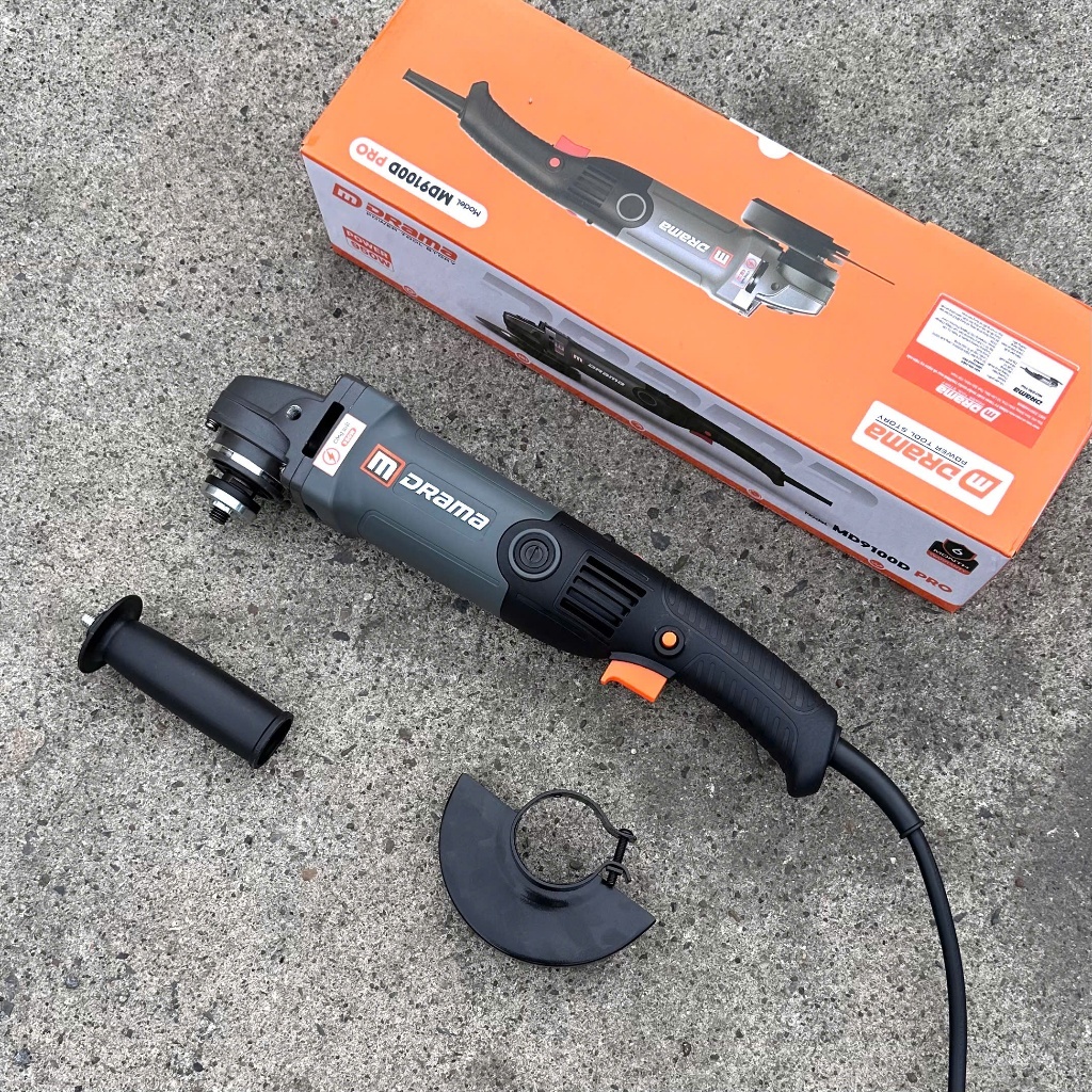 Máy Mài Chỉnh Tốc Độ Drama MD9100D PRO 6 Cấp Chỉnh Tốc Công Suất 950W Chuẩn Dây Đồng Chính Hãng Dram