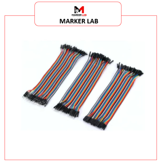 [Combo 40 Dây] Dây Test Board 20cm Đực-Cái Đực-Đực Cái-Cái - Dây Jumper Breadboard Arduino ESP32