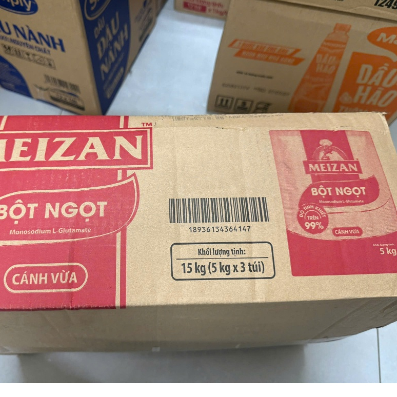 THÙNG BỘT NGỌT MEIZAN 5KG (3BICH)