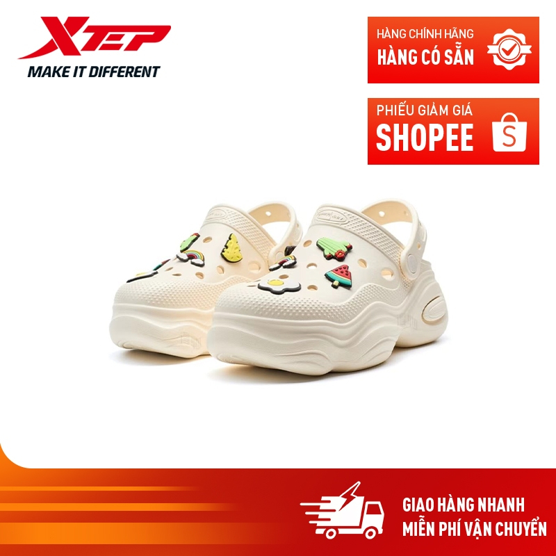XTEP Giày sandal Dép bít mũi Xtep Clogs mùa hè ,dép quai hậu nữ,dép sandal nữ ,Dép xăng đan,dép thể 