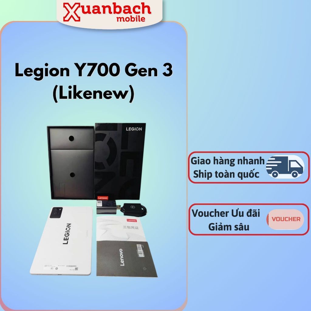 Lenovo Legion Y700 Gen 3 Chip Snapdragon 8 Gen 3 8.8 inches 165Hz