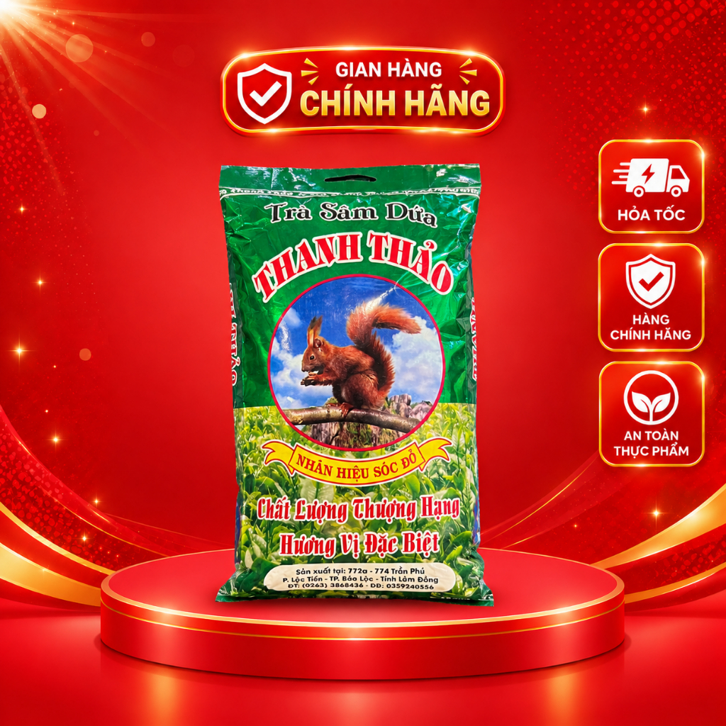 Trà Sâm Dứa Thanh Thảo 350g | Trà Hương Sâm Dứa Pha Chế Trà Sữa, Trà Trái Cây