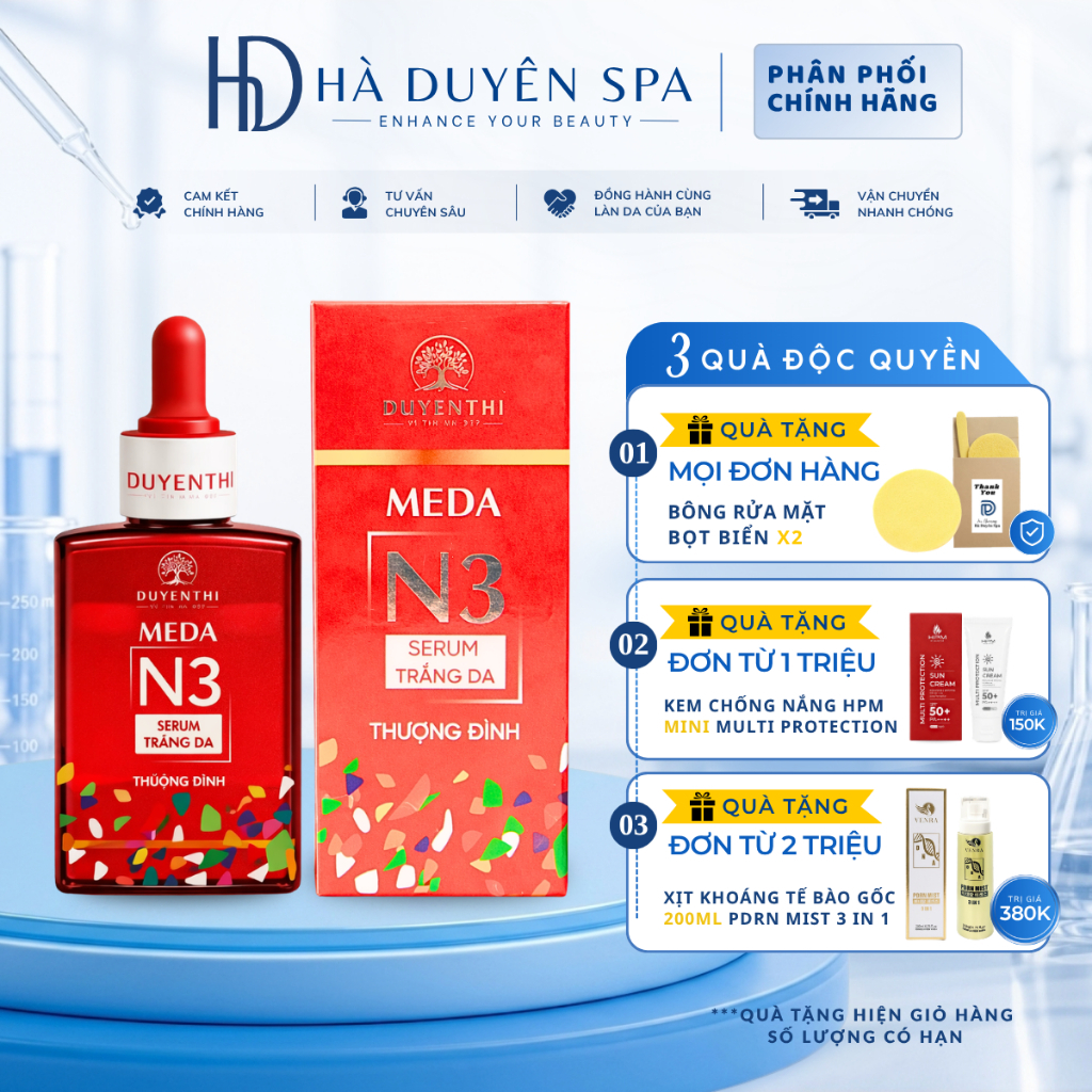 Serum trắng da Thượng Đình MeDa N3 Duyên Thị 50ml