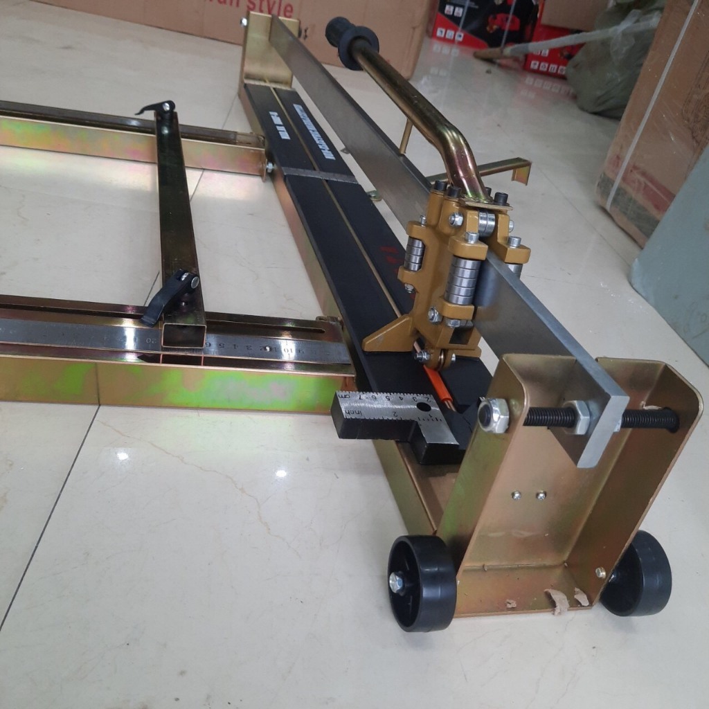Bàn cắt gạch men NAKATA made in TAIWAN, khổ cắt 80cm, bản đế 10cm , nặng 13kg  NAKATA-80F-10