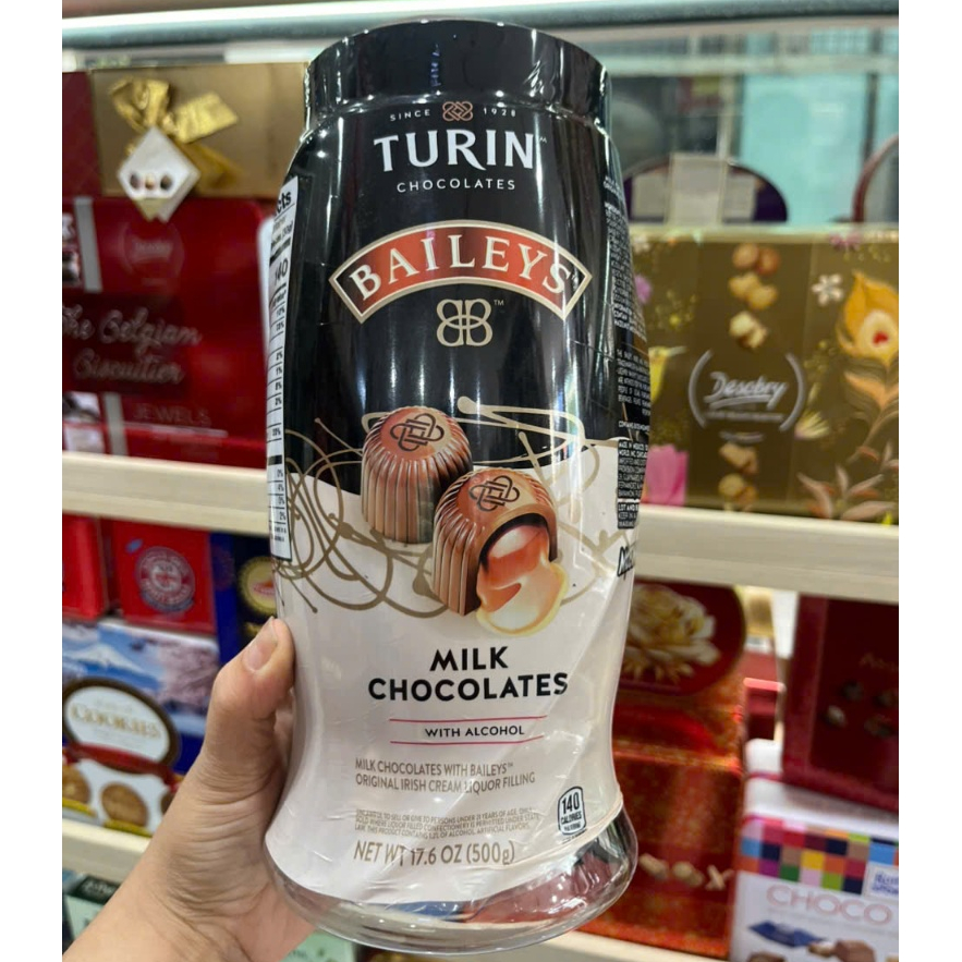 ✨ 🆕 [NEW DATE : 03/2027] 🍫🍾🥛 SOCOLA SỮA NHÂN RƯỢU SỮA CAO CẤP, THƯỢNG HẠNG CỦA MỸ BAILEY’S ORIGINAL 