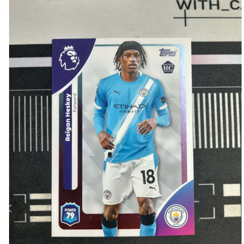 [Thẻ bóng đá] Reigan Heskey - Manchester City - Base - Topps EPL 2025
