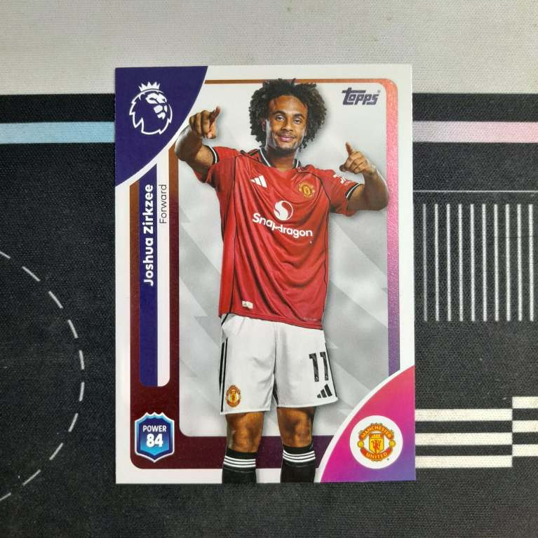 [Thẻ bóng đá] Joshua Zirkzee - Manchester United - Base - Topps EPL 2025