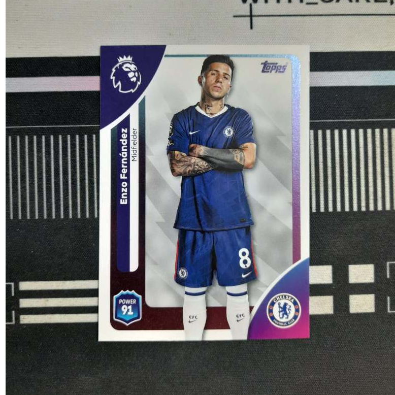 [Thẻ bóng đá] Enzo Fernandez - Chelsea - Base - Topps EPL 2025