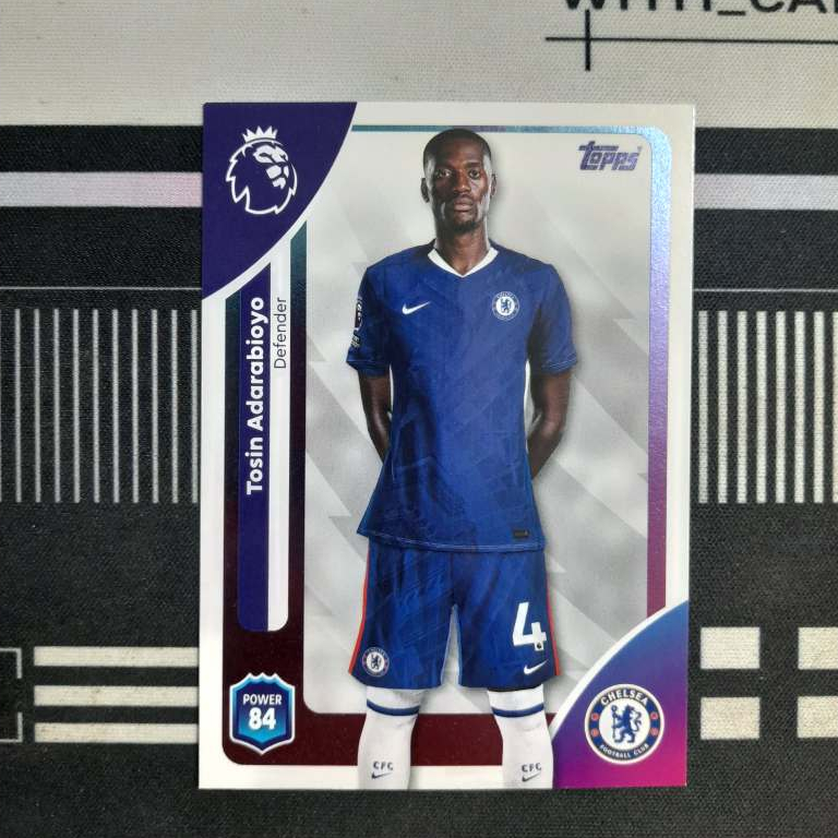 [Thẻ bóng đá] Tosin Adarabioyo - Chelsea - Base - Topps EPL 2025