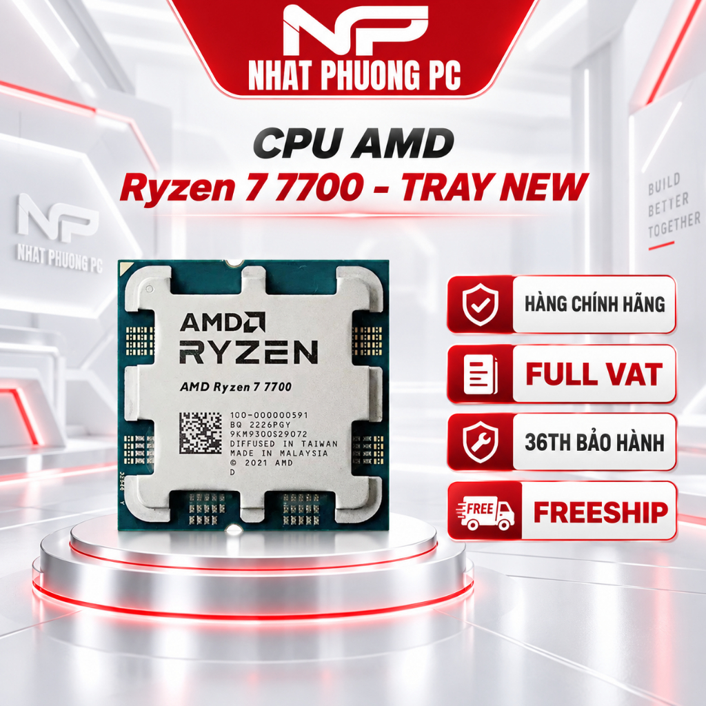 CPU AMD RYZEN 7 7700 - TRAY