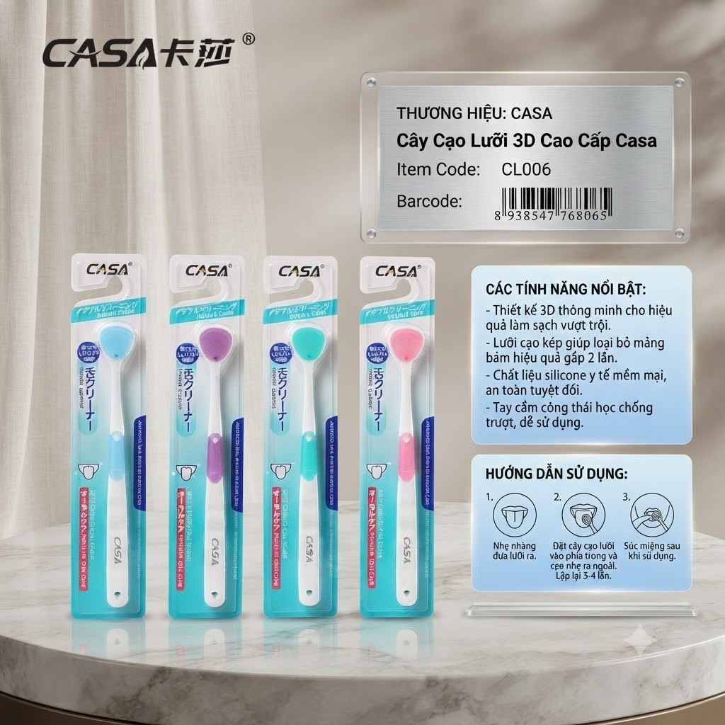 CÂY CẠO LƯỠI 3D CAO CẤP CASA (MÃ: CL006)