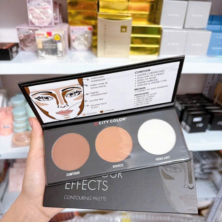 ✨ CONTOUR O CITY COLOR – PHẤN TẠO KHỐI ✨  🤎 Contour O City Color – sản phẩm hỗ trợ tạo khối, giúp gư