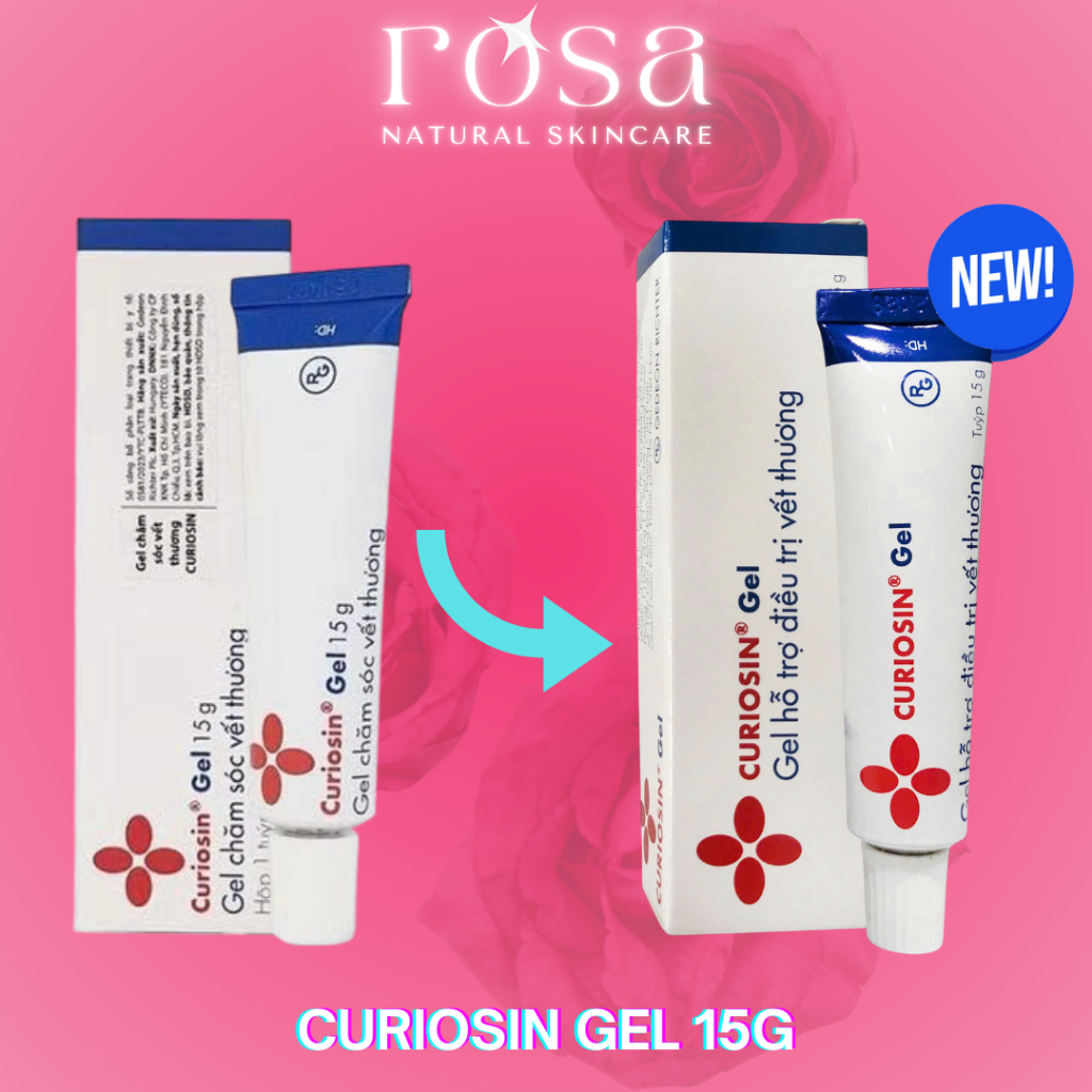 Curiosin Gel l Gel dưỡng phục hồi và làm dịu da dành cho trẻ em và người lớn