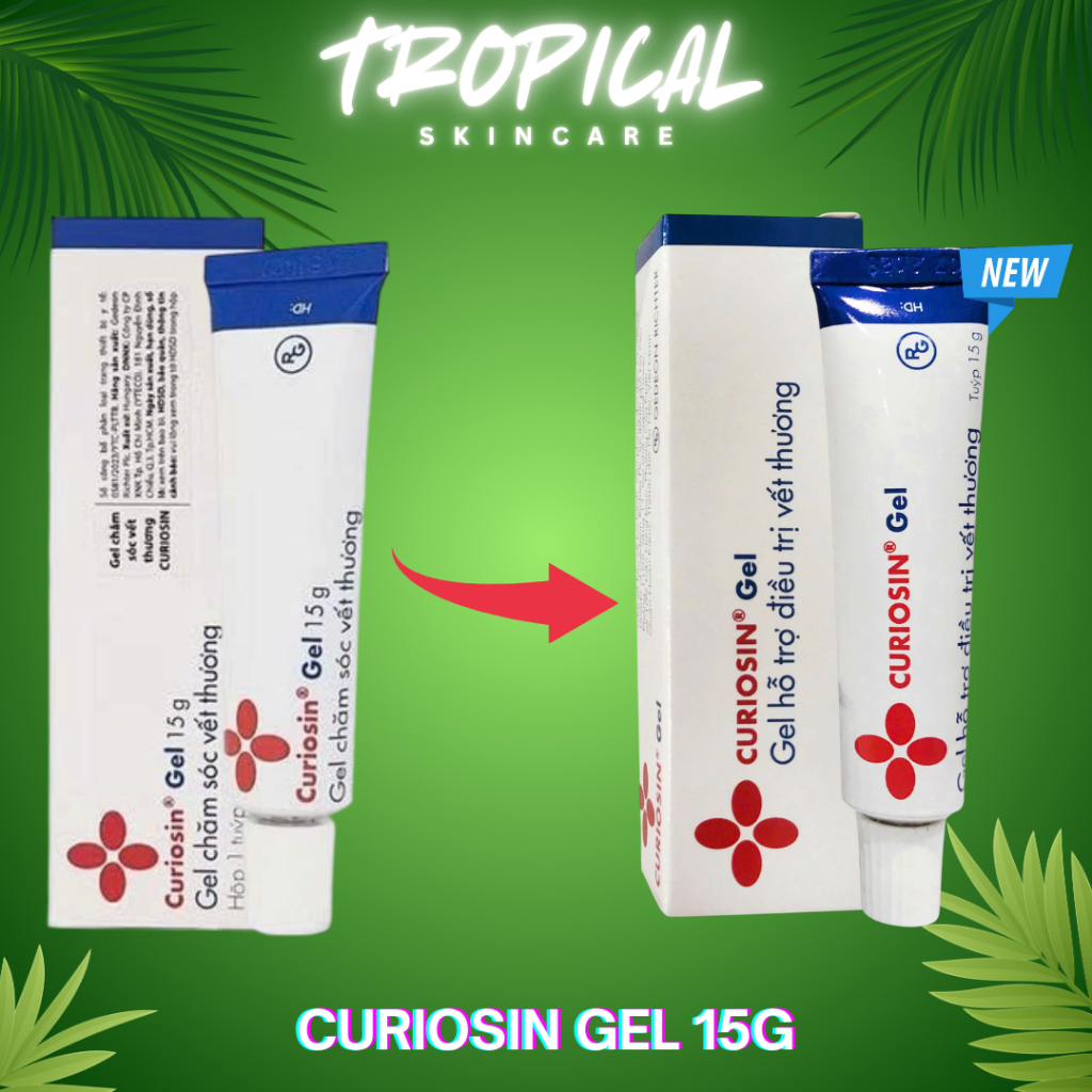 Curiosin Gel l Gel dưỡng phục hồi và làm dịu da dành cho trẻ em và người lớn
