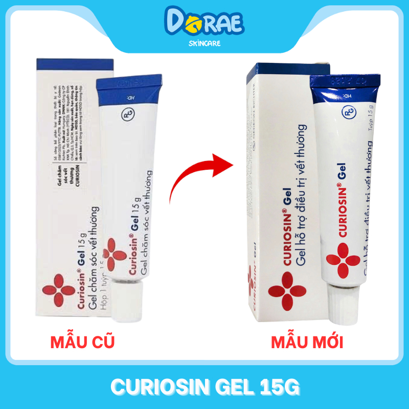 CURIOSIN l Gel dưỡng phục hồi và làm dịu da dành cho trẻ em và người lớn Curiosin Gel