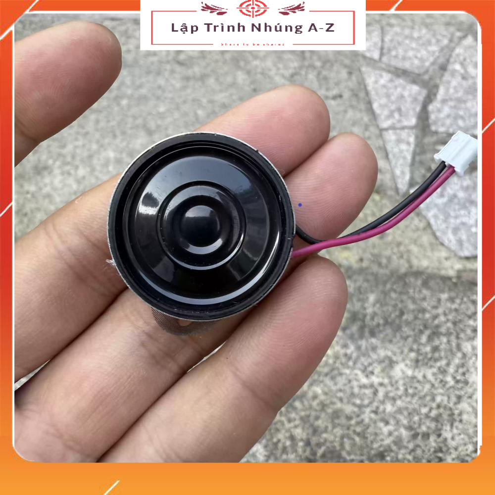 [Lập Trình Nhúng A-Z][G231] Loa 8 Ohm 1W Đường Kính 32mm