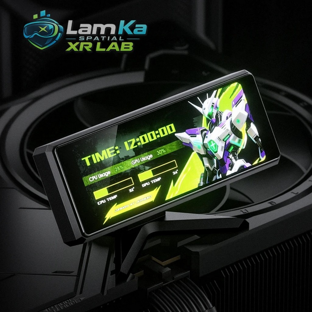 Lamka Shop: Màn Hình Phụ Case PC JONSBO DS339 - DS916 - Màn Hình Trang Trí PC - Chính Hãng - Full VA
