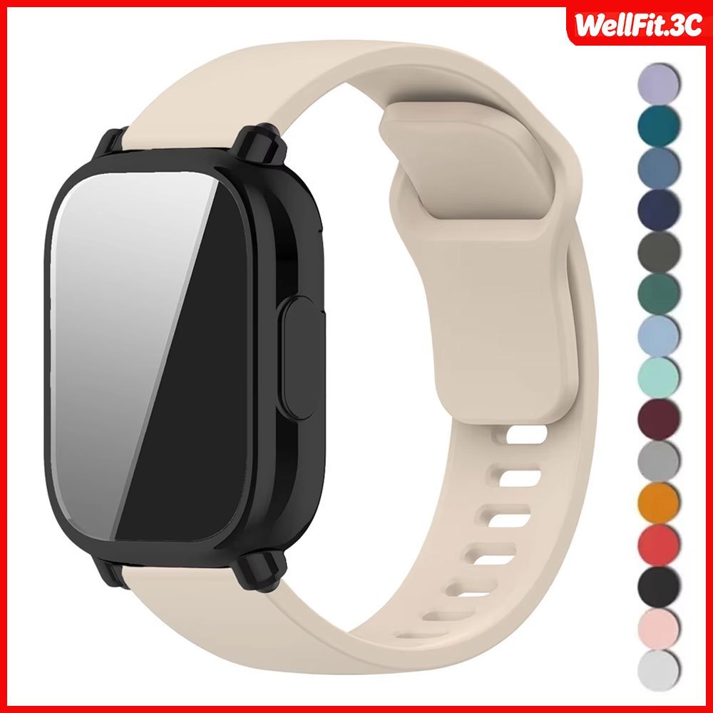 Ốp TPU mềm + Dây Đeo Silicon Cho Xiaomi Redmi Watch 5 Active/5 Lite Dành Cho Redmi Watch 3 Active/3 
