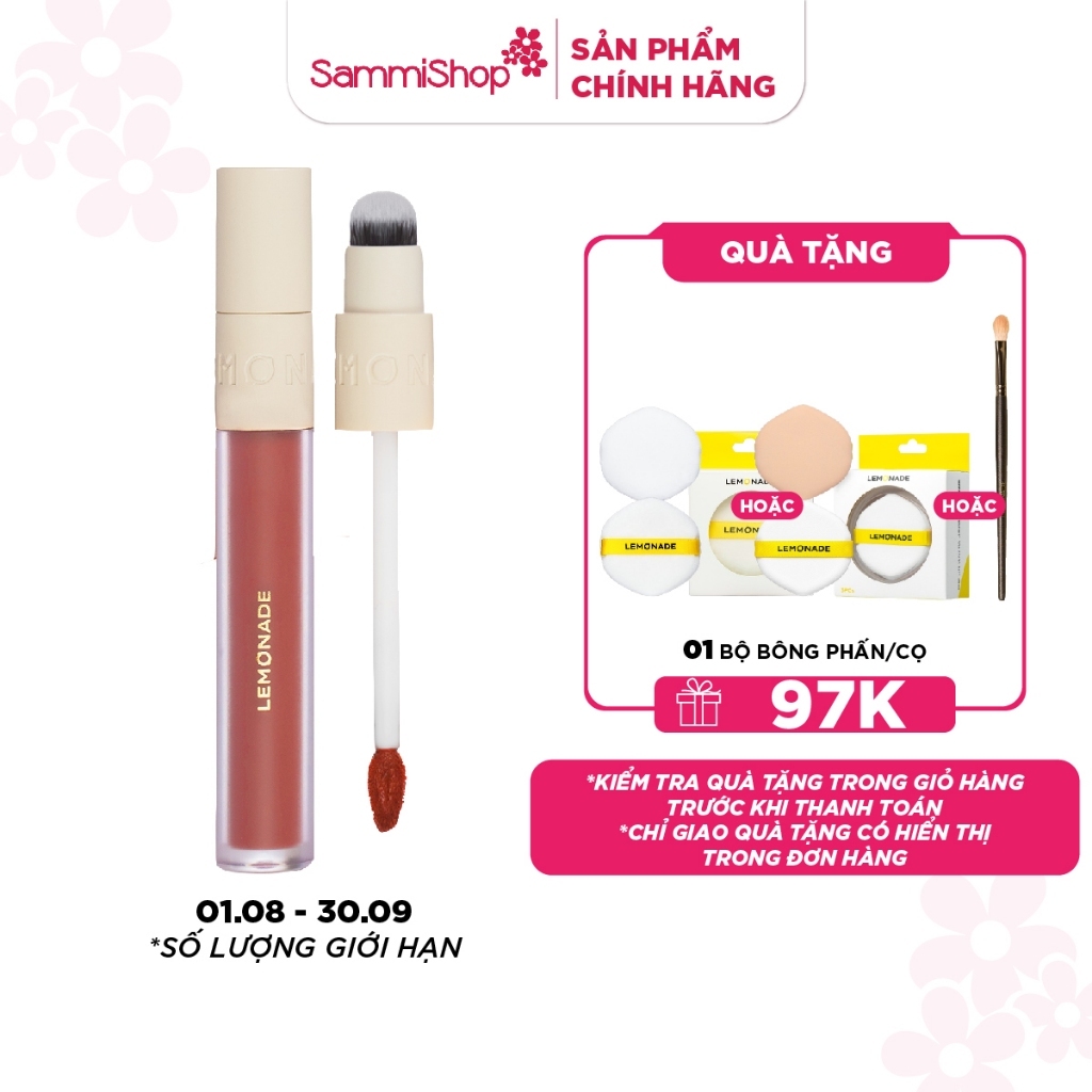 Lemonade Son kem Perfect Couple Lip - 5 years (3.5g)