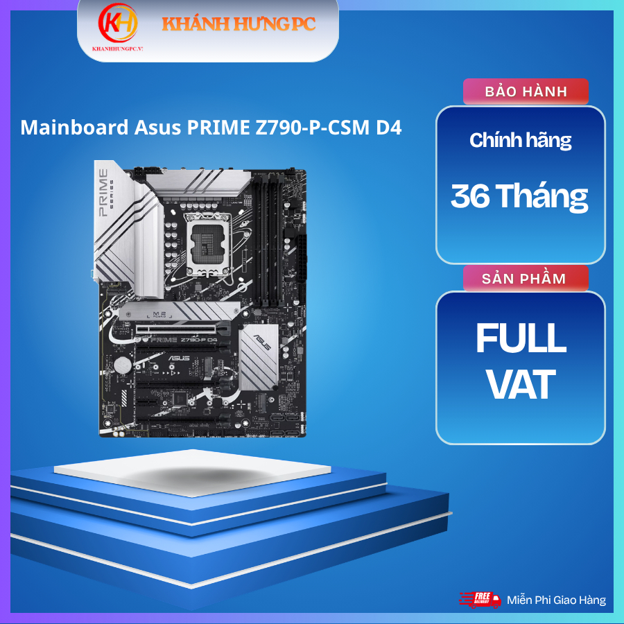 Mainboard ASUS PRIME Z790-P CSM - Z790-P D4 CSM  ATX - Bo Mạch Chủ