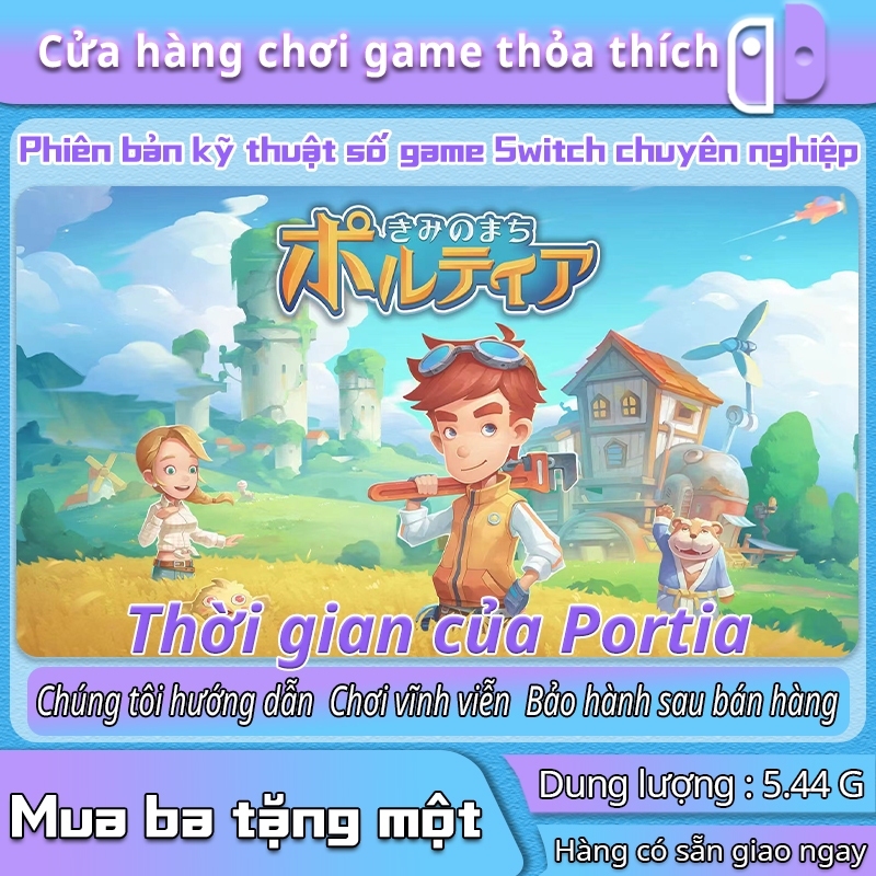 Mua 3 tang 1 mien phi｜Switch Game My Time at Portia