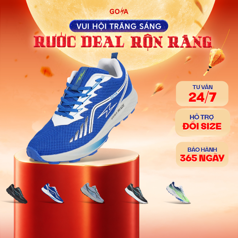 Giày Thể Thao Chạy Trail, Chạy Trekking GOYA TRAIL PLUS Năm 2026 - Bền Bỉ, Hạn Chế Trơn Trượt