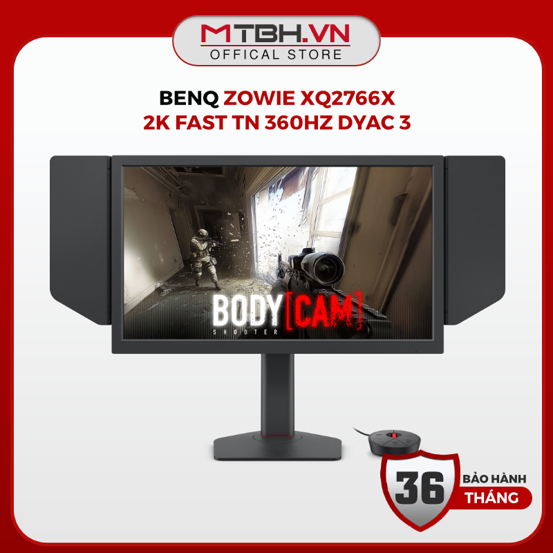Màn Hình Gaming BenQ ZOWIE XQ2766X 27 Inch 2K QHD Fast TN 360Hz DyAc 3 - Màn Hình Esport Chuyên Game